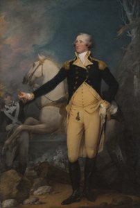 General George Washington em Trenton, 1792
